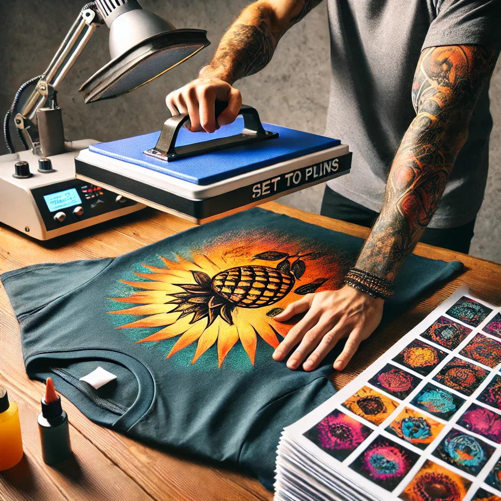 Heat Press for DTF Transfers – Efficient & High-Quality Application ...
