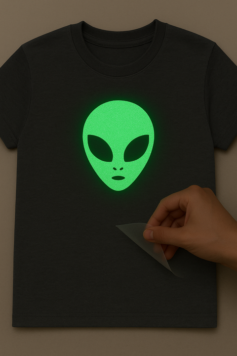 GLOW IN THE DARK DTF TRANSFERS BY PIECE
