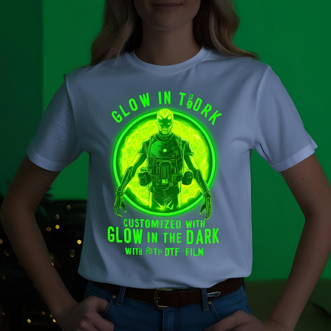 GLOW IN THE DARK DTF GANG SHEET