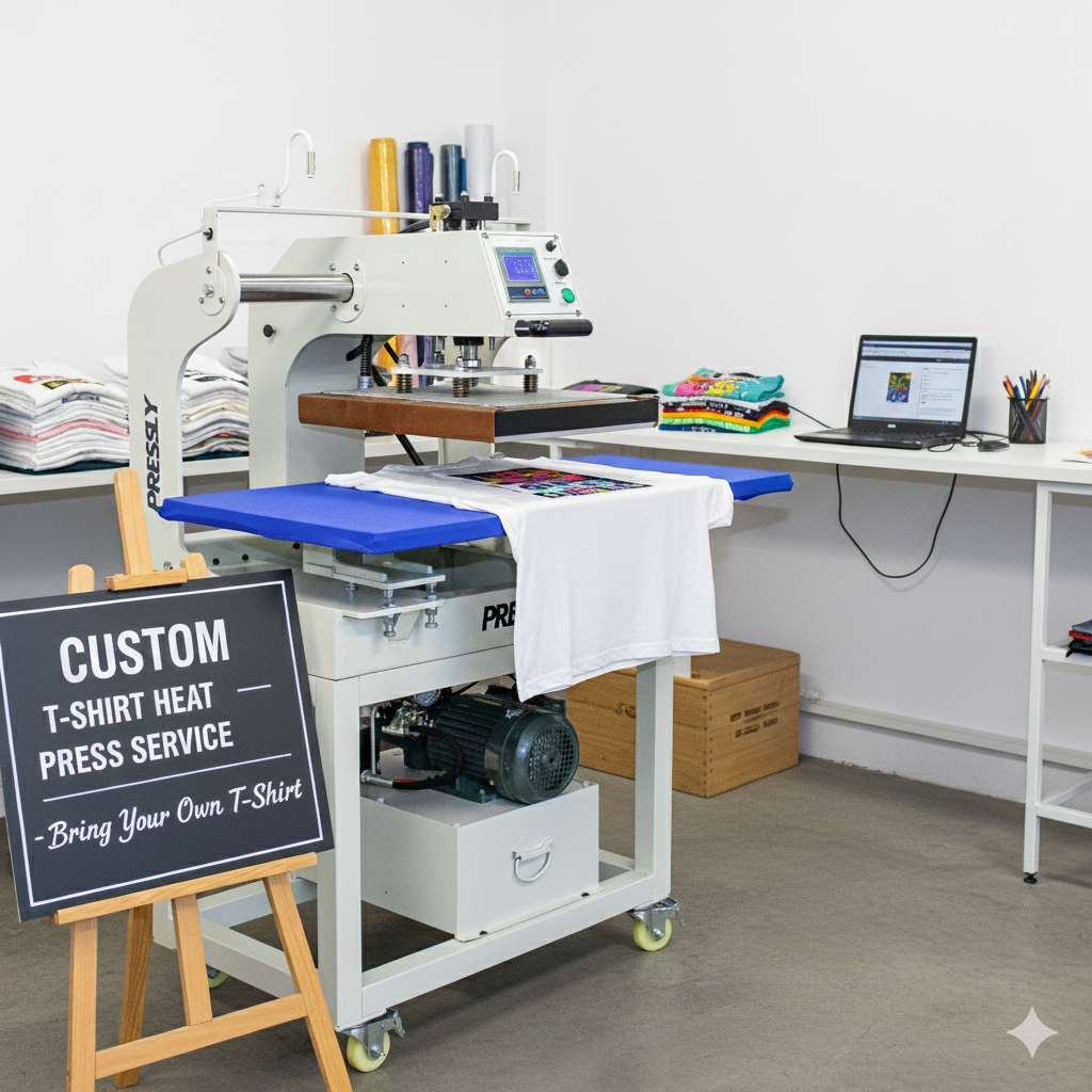 T-Shirt Heat Press Service
