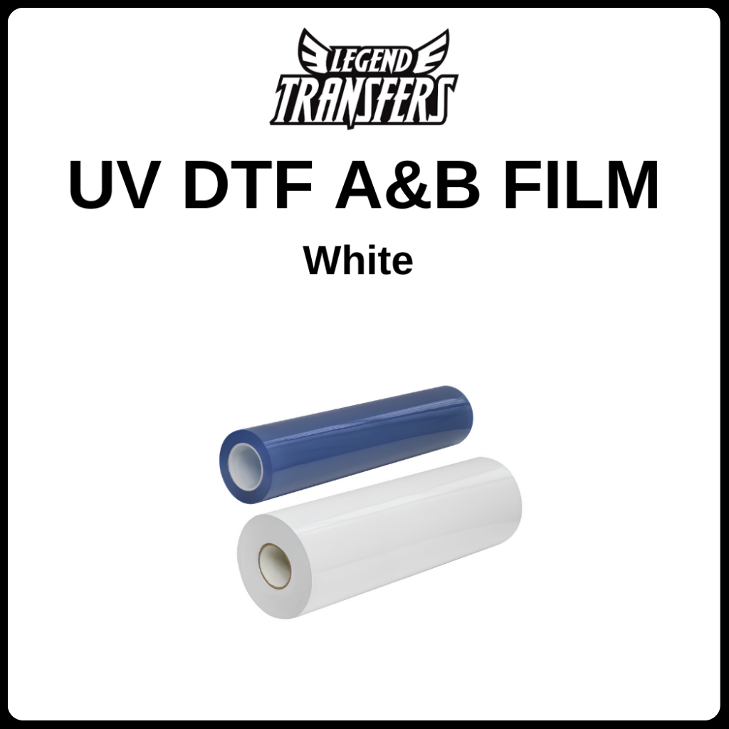 UV DTF A&B Film Roll - White 24" 325'