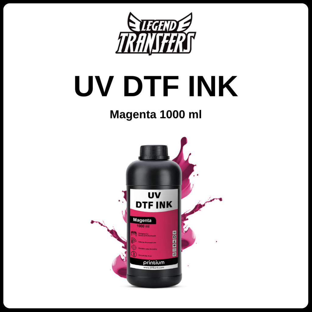 UV DTF Ink - Magenta 1 Liter