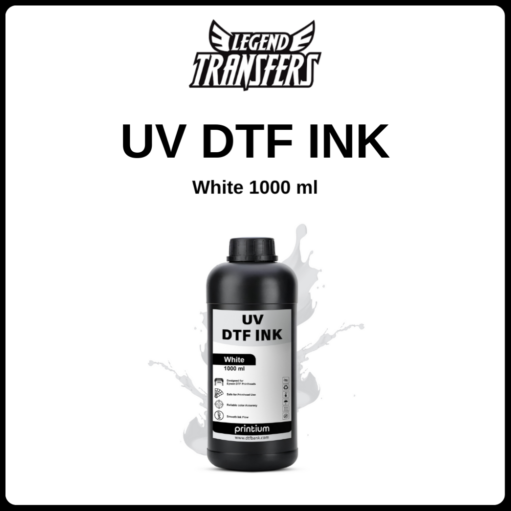 UV DTF Ink - White 1 Liter