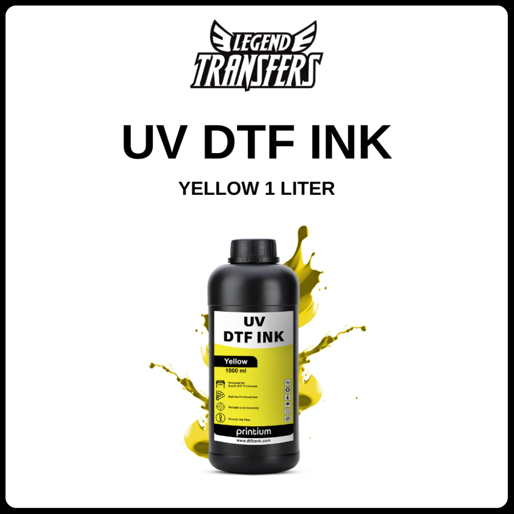 UV DTF Ink - Yellow 1 Liter