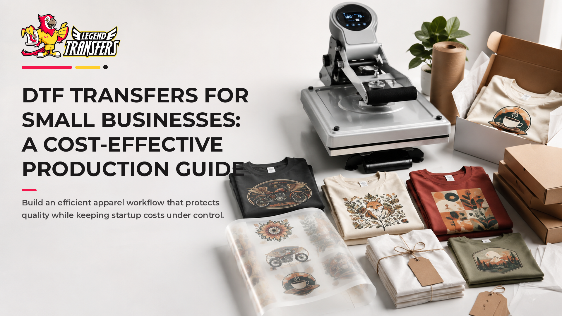 DTF Transfers for Small Businesses: A Cost-Effective Production Guide