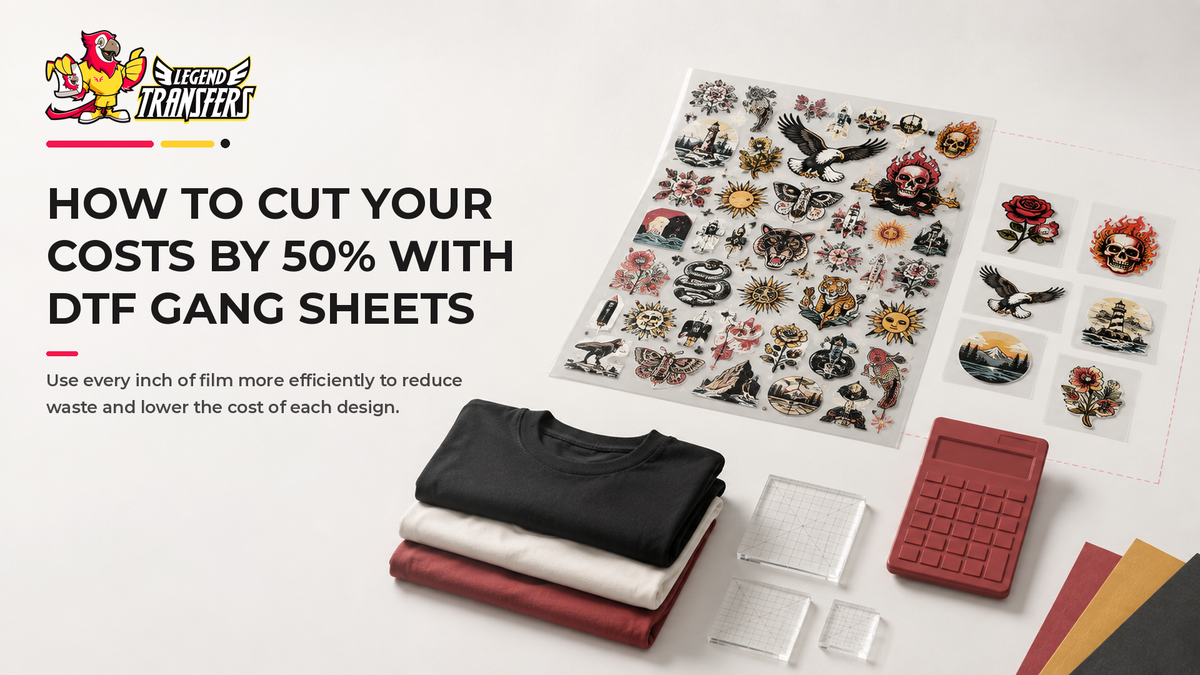 How to Cut Your Costs by 50% with DTF Gang Sheets