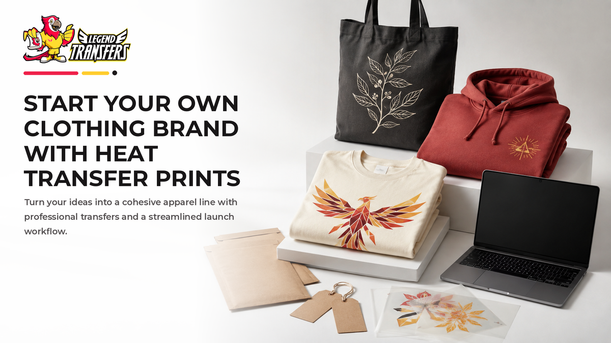 Start Your Own Clothing Brand with Heat Transfer Prints