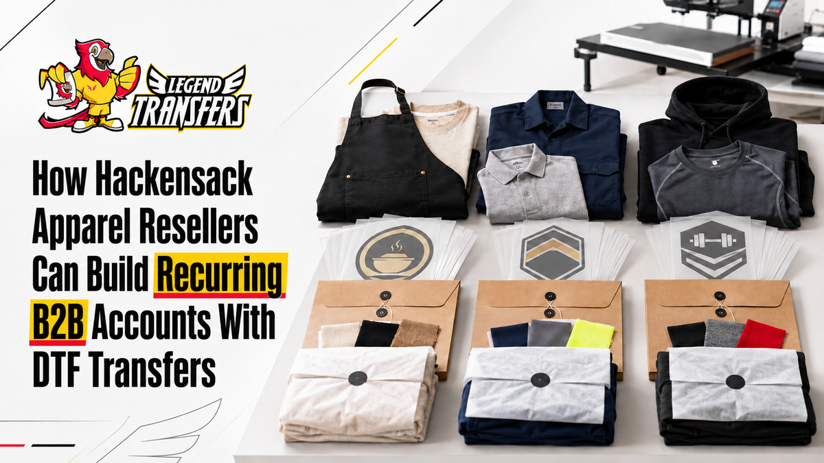 How Hackensack Apparel Resellers Can Build Recurring B2B Accounts With DTF Transfers