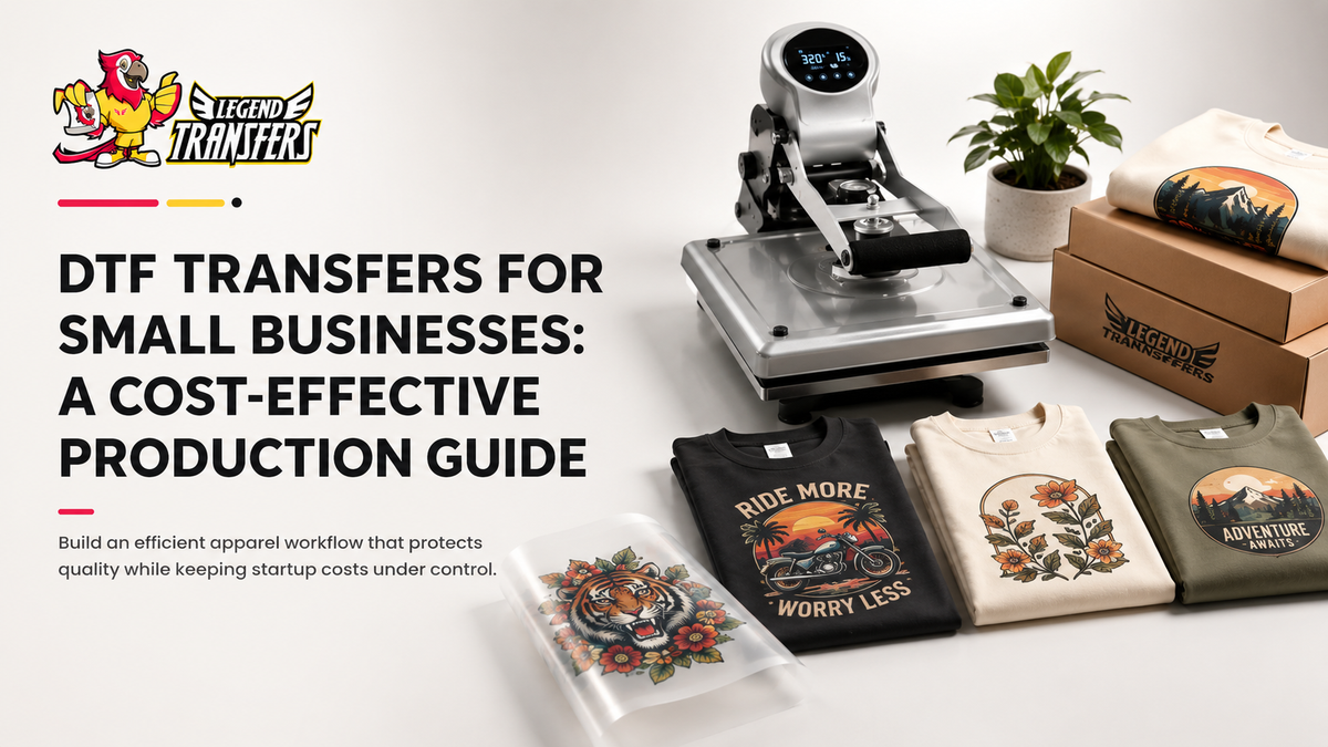 DTF Transfers for Small Businesses: A Cost-Effective Production Guide