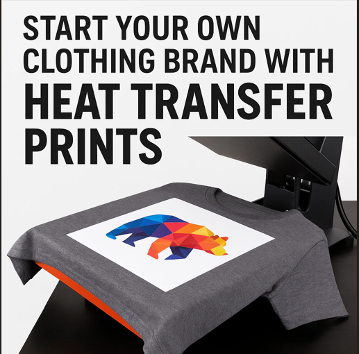 Start Your Own Clothing Brand with Heat Transfer Prints