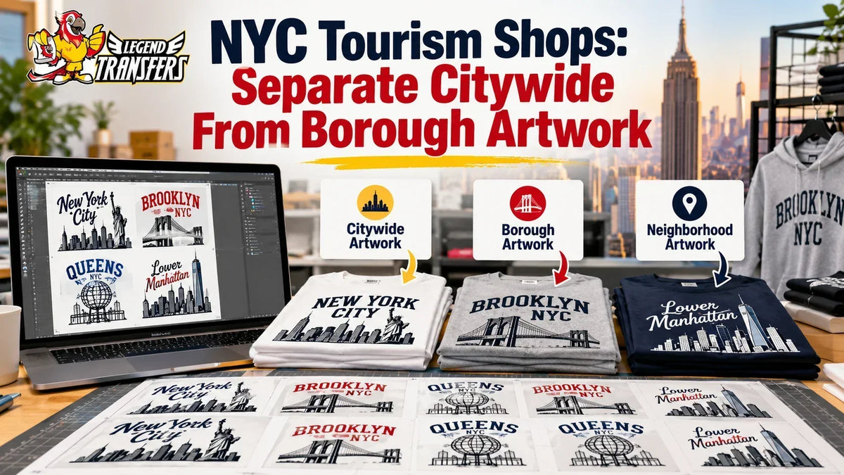 NYC Tourism Shops: Separate Citywide From Borough Artwork