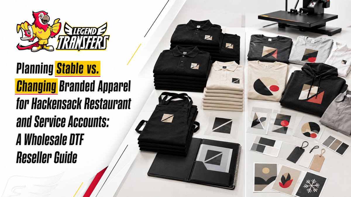 Planning Stable vs. Changing Branded Apparel for Hackensack Restaurant and Service Accounts: A Wholesale DTF Reseller Guide