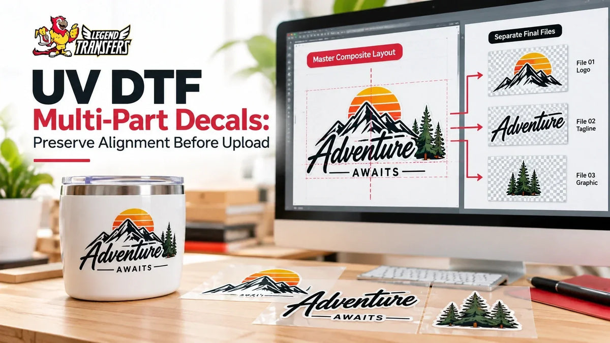 UV DTF Multi-Part Decals: Preserve Alignment Before Upload