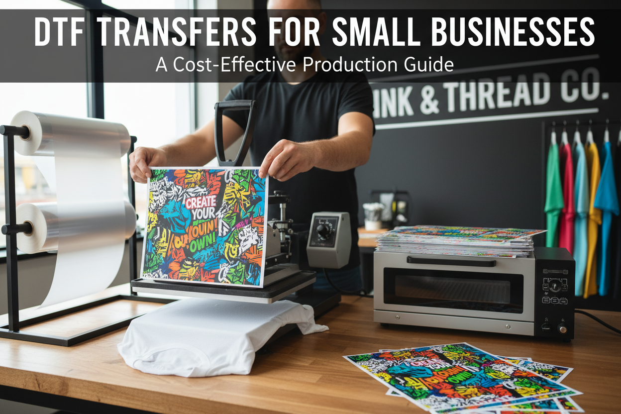 DTF Transfers for Small Businesses: A Cost-Effective Production Guide
