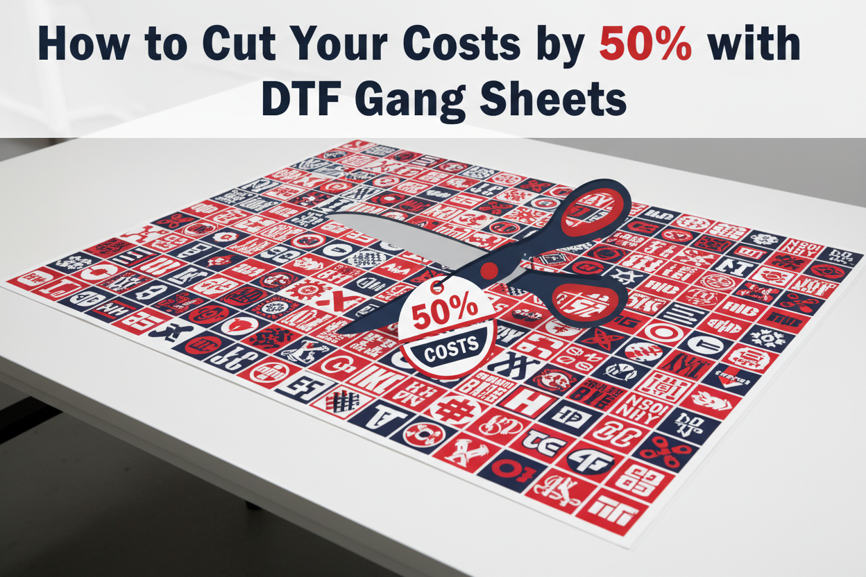 How to Cut Your Costs by 50% with DTF Gang Sheets