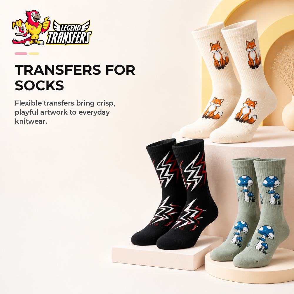 Transfers for Socks