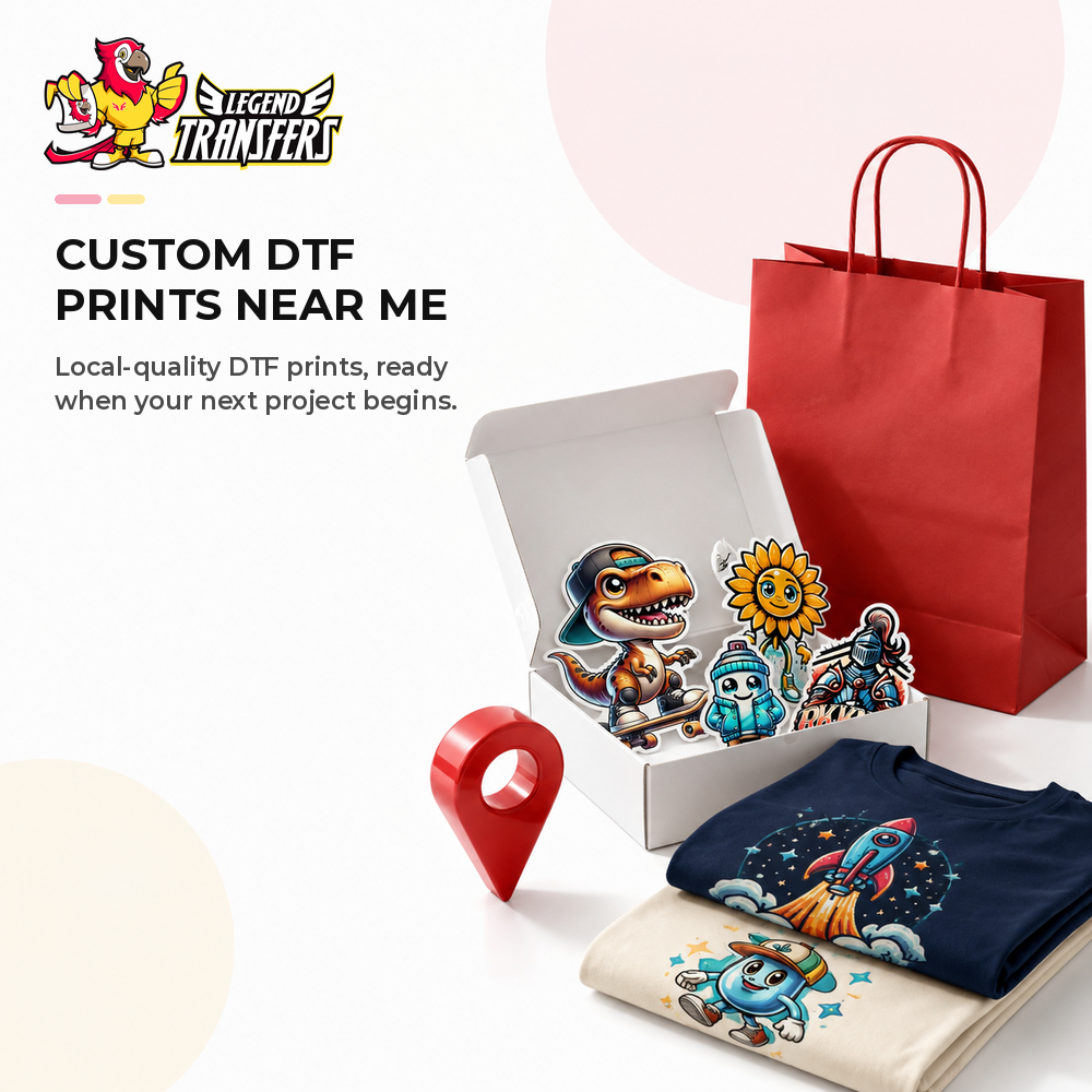 Custom DTF Prints Near Me