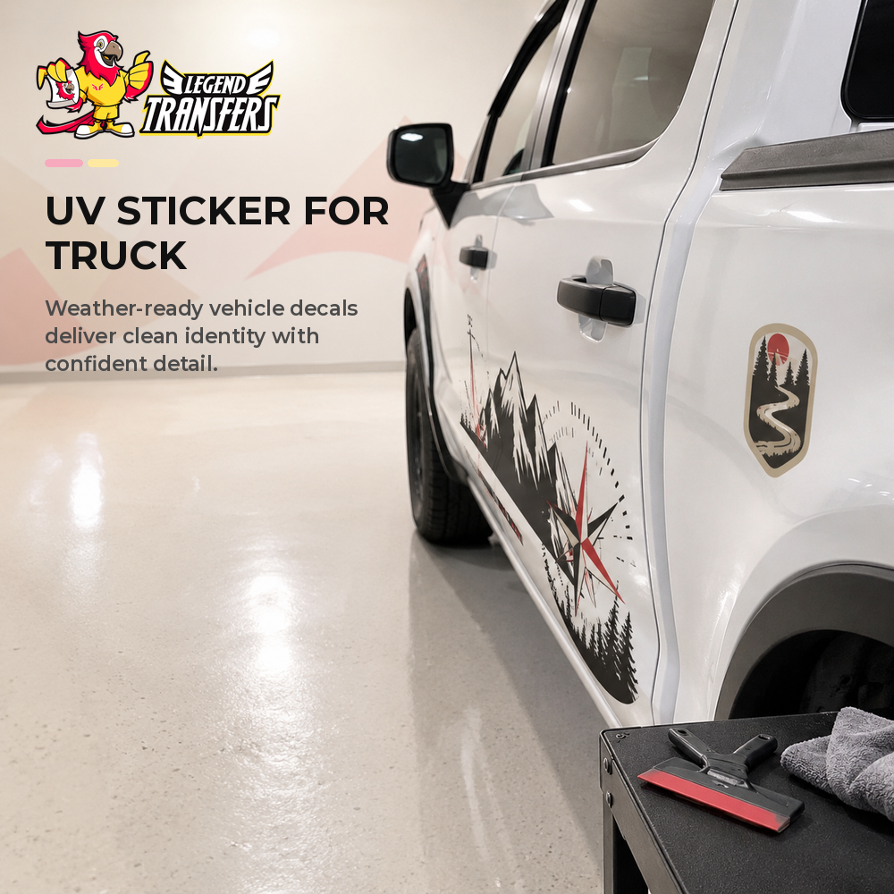UV Sticker for Truck