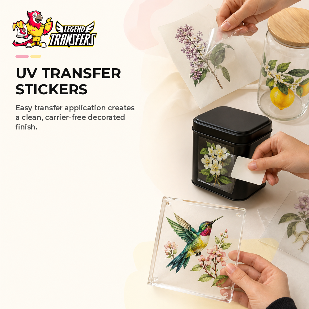 UV Transfer Stickers