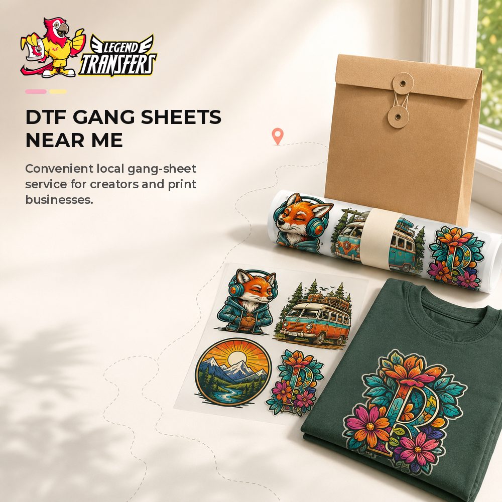 DTF Gang Sheets Near Me