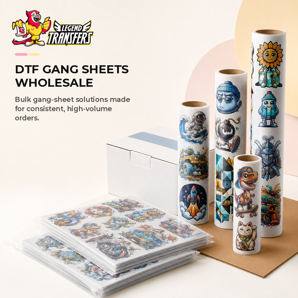 DTF Gang Sheets Wholesale