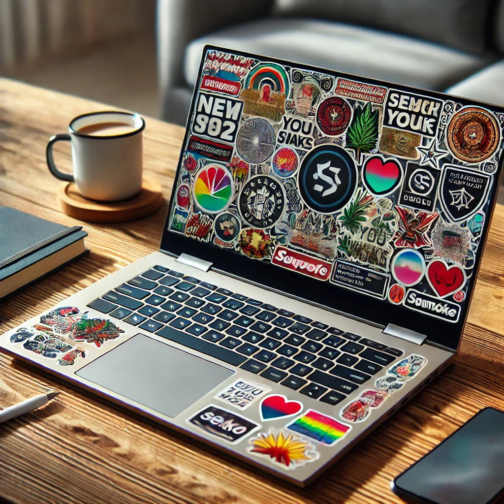 Stickers for Laptops | Fun, Durable & Custom Designs