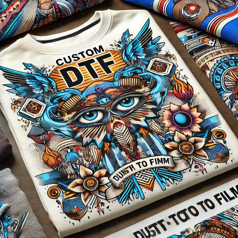 Custom DTF Transfers for Apparel