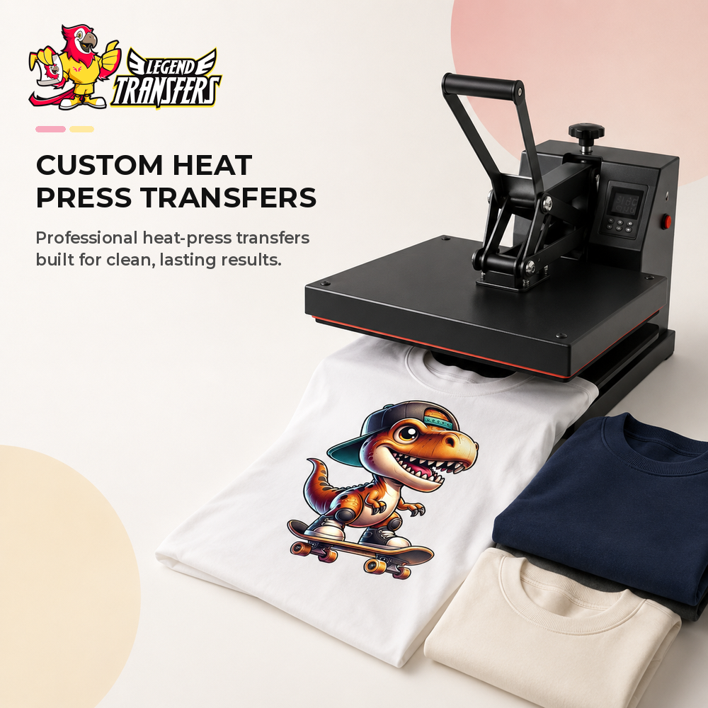 Custom Heat Press Transfers
