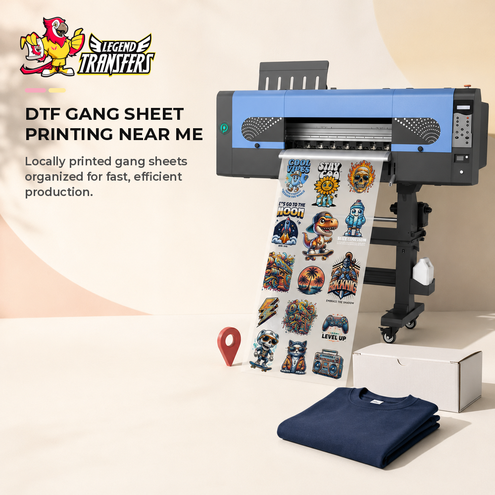 DTF Gang Sheet Printing Near Me