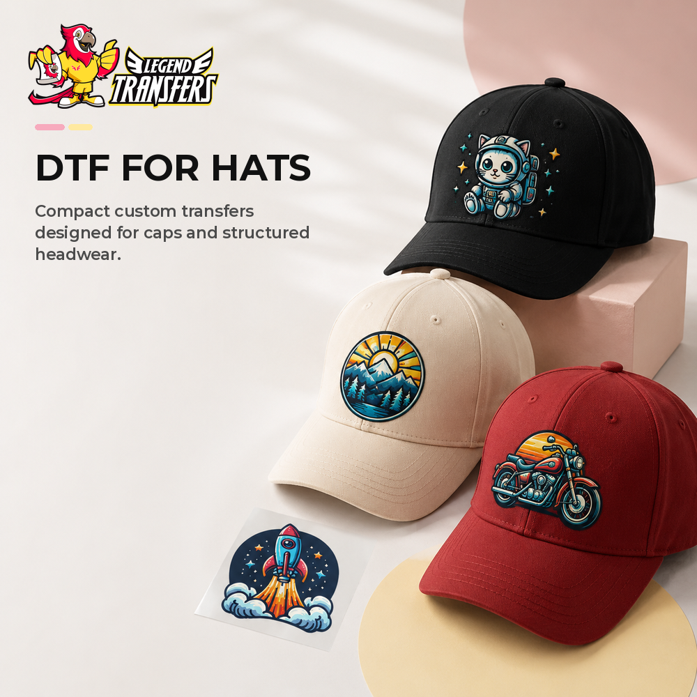 DTF For Hats