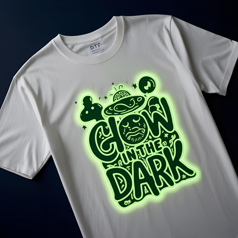 GLOW IN THE DARK DTF GANG SHEET