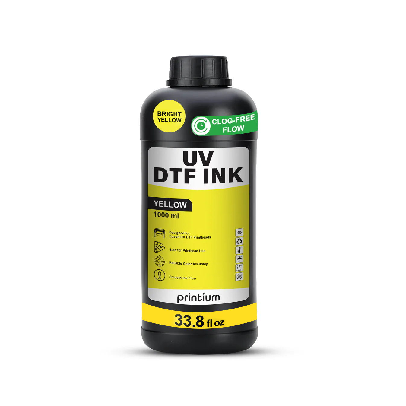 UV DTF Ink - Yellow 1 Liter